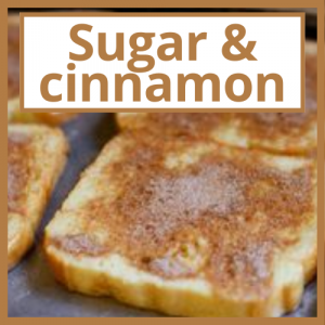 All types of toasts — option 5