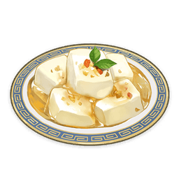 Almond Tofu — What Would You Eat In Genshin? Genshin Impact Food Tier List option 10