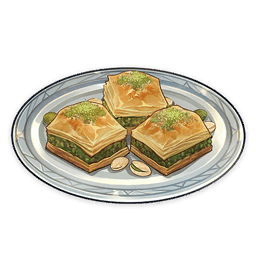 Baklava — What Would You Eat In Genshin? Genshin Impact Food Tier List option 13