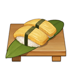 Bird Egg Sushi — What Would You Eat In Genshin? Genshin Impact Food Tier List option 19