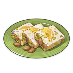 Candied Ajilenakh Nut — What Would You Eat In Genshin? Genshin Impact Food Tier List option 30