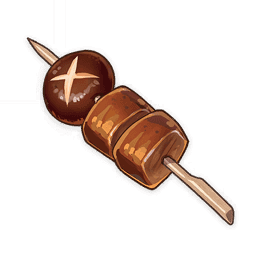 Chicken Mushroom Skewer — What Would You Eat In Genshin? Genshin Impact Food Tier List option 33