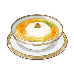 Chicken Tofu Pudding — What Would You Eat In Genshin? Genshin Impact Food Tier List option 34