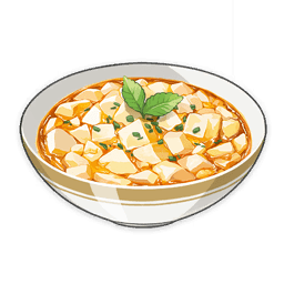 Crab Roe Tofu — What Would You Eat In Genshin? Genshin Impact Food Tier List option 46