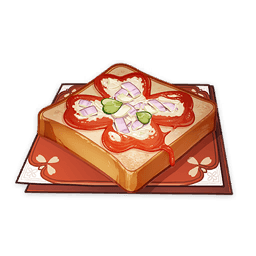 Fish Flavored Toast — What Would You Eat In Genshin? Genshin Impact Food Tier List option 74