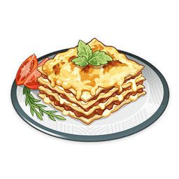 Lasagna — What Would You Eat In Genshin? Genshin Impact Food Tier List option 124