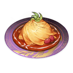 Omurice Waltz — What Would You Eat In Genshin? Genshin Impact Food Tier List option 154
