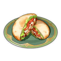 Pita Pocket — What Would You Eat In Genshin? Genshin Impact Food Tier List option 164