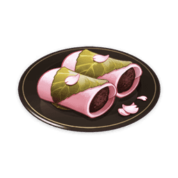 Sakura Mochi — What Would You Eat In Genshin? Genshin Impact Food Tier List option 187
