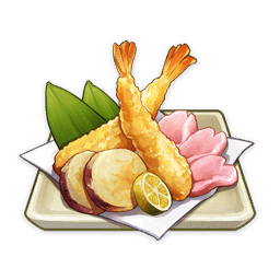 Sakura Tempura — What Would You Eat In Genshin? Genshin Impact Food Tier List option 189