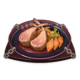 Secret Sauce Bbq Ribs — What Would You Eat In Genshin? Genshin Impact Food Tier List option 198