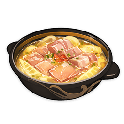 Slow Cooked Bamboo Shoot Soup — What Would You Eat In Genshin? Genshin Impact Food Tier List option 204