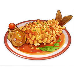 Squirrel Fish — What Would You Eat In Genshin? Genshin Impact Food Tier List option 210