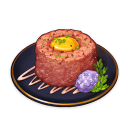Steak Tartare — What Would You Eat In Genshin? Genshin Impact Food Tier List option 212