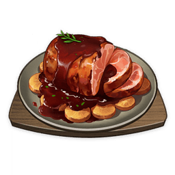 Sticky Honey Roast — What Would You Eat In Genshin? Genshin Impact Food Tier List option 214