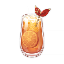 Sunset Berry Tea — What Would You Eat In Genshin? Genshin Impact Food Tier List option 221