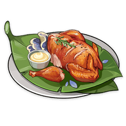 Tandoori Roast Chicken — What Would You Eat In Genshin? Genshin Impact Food Tier List option 233