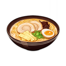 Tonkotsu Ramen — What Would You Eat In Genshin? Genshin Impact Food Tier List option 242