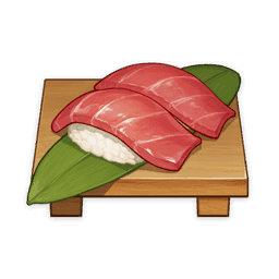 Tuna Sushi — What Would You Eat In Genshin? Genshin Impact Food Tier List option 250