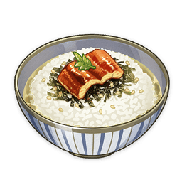 Unagi Chazuke — What Would You Eat In Genshin? Genshin Impact Food Tier List option 252