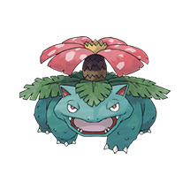 Pokémon: Starters (3rd form) — option 1