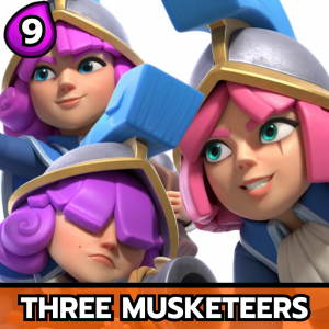 Zzzzz 1769778849three Musketeers — All Clash Royale Cards - [Hero Barbarian Barrel] option 159