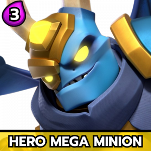 Zzzzz 1770400128hero Mega Minion — All Clash Royale Cards - [Hero Barbarian Barrel] option 102