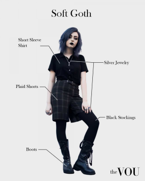 Soft Goth Outfit 01 — goth types option 22