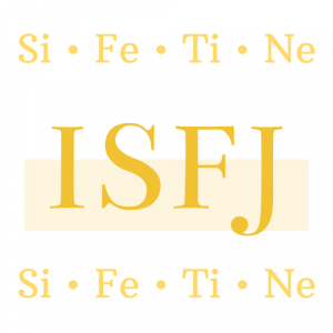 Isfj — MBTI four-letter types option 13