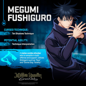 Jjkccsocialcharactersmegumi1080x1080 — Jujutsu Kaisen Cursed Clash option 5