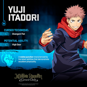Jjkccsocialcharactersyuji1080x1080 — Jujutsu Kaisen Cursed Clash option 11