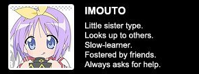 Imouto — Anime Girl Archetypes option 10