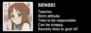 Sensei — Anime Girl Archetypes option 22