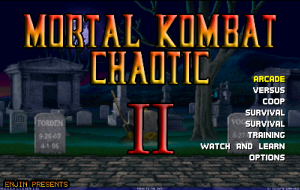 Chaotic2 — Mortal Kombat MUGEN Games option 3