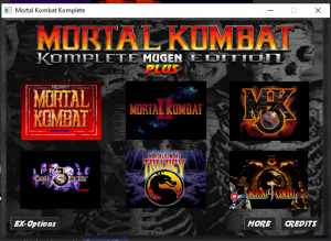 Mkke — Mortal Kombat MUGEN Games option 17