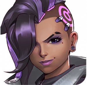 Herosombra — Overwatch 2 Heroes (with Mauga) option 30