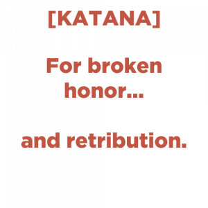 Katana — PHIGHTING! Phinisher Lines option 8