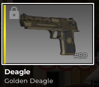 Golden Deagle — Criminality Limiteds Tier List option 6