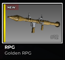 Golden Rpg — Criminality Limiteds Tier List option 8