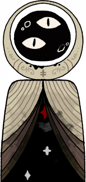 Cotl Mystic Seller — Which cult of the lamb character drinks the most. option 7