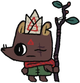 Ratau — Which cult of the lamb character drinks the most. option 26