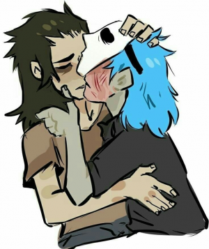Detrs De La Mscara Larry X Sally En Arreglo Sentimientos — Yaoi / NWLNW / MLM Ship Ranking option 48