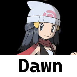 Dawn — Pokemon Protagonists option 6