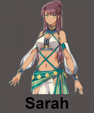 Sarah — Kuro no Kiseki + Crimson Sin Characters (SPOILERS) option 73