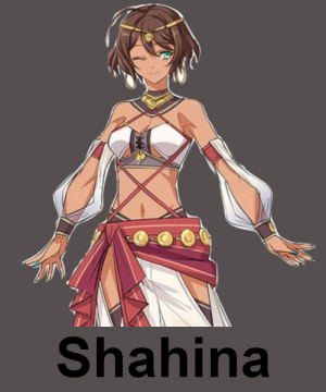 Shahina — Kuro no Kiseki + Crimson Sin Characters (SPOILERS) option 74