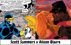 Scott Summers X Alison Blaire — Scott Summers Ship Tierlist option 2