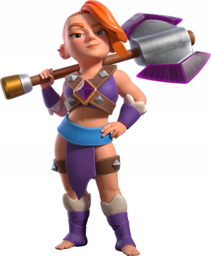 Zzzzz 1733060305valkyrie — Clash Royale Card Evolutions option 24