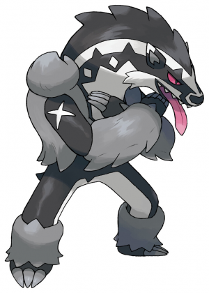 Obstagoon — Humanoid Pokémon option 73