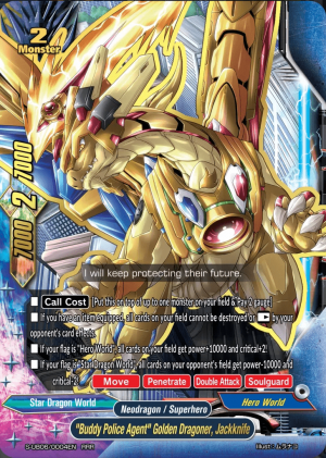 Bf Jackknife Buddy Police Agent — Future Card Buddyfight Deck Tierlist option 52