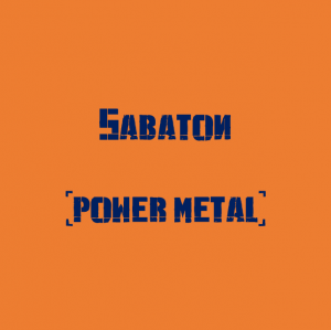 Sabaton — The Best Metal Bands of every subhgenre (>100 bands) option 86